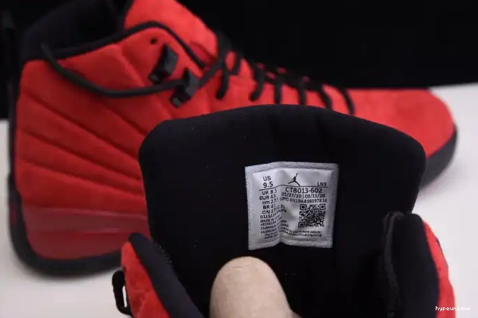 HYPE Air Jordan CT8013-602 Flu Retro 12 Reverse Game 0508